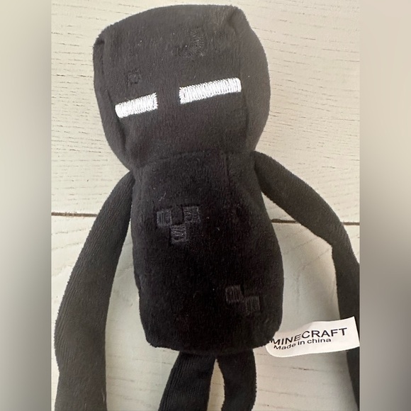 Minecraft Mojang 2013 10" Enderman Stuffed Plush Black Jazwares - Picture 6 of 6